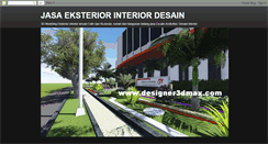Desktop Screenshot of designer3dmax.com